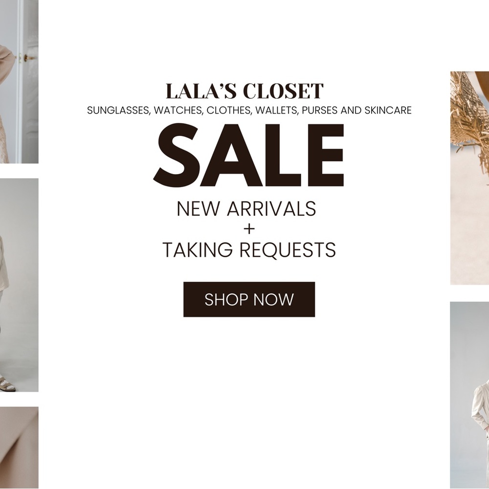 LALA'S CLOSET SALE